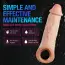 Насадка на пенис Performance Plus 9.25 Intrepid Penis Extender, телесная - Фото №11