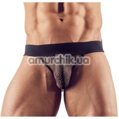 Труси чоловічі в сіточку з відкритими сідницями Svenjoyment Underwear 2100118, чорні - Фото №1