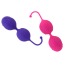 Вагинальные шарики Geisha Lastic Balls, фиолетовые - Фото №5