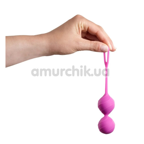 Вагинальные шарики Miss V Honeybuns, фиолетовые