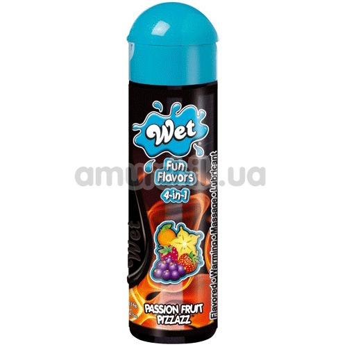 Лубрикант Wet Fun Flavors 4-in-1 Passion Fruit 116 g