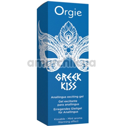Гель для римминга Orgie Greek Kiss, 50 мл