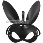 Маска Кролика DS Fetish Mask Bunny, черная - Фото №1