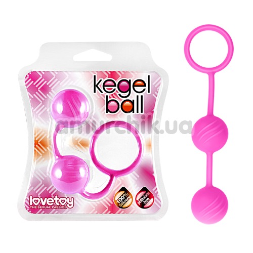 Вагінальні кульки Lovetoy Kegel Ball, рожеві