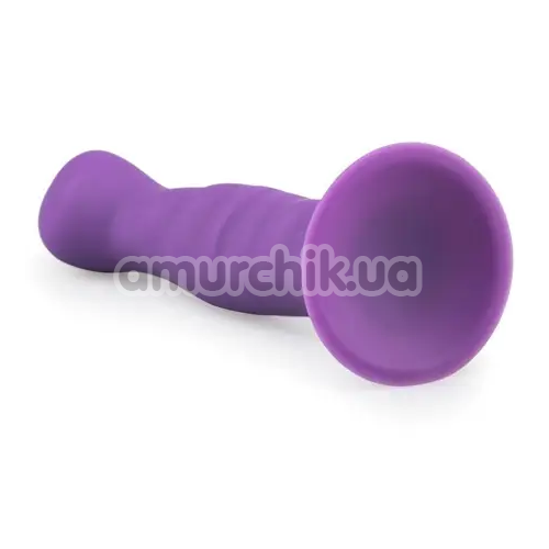 Фаллоимитатор Ribbed Dong, фиолетовый