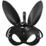 Маска Кролика DS Fetish Mask Bunny, черная - Фото №1
