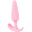 Анальная пробка Cuties Mini Butt Plug 556858, розовая - Фото №1