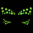 Прикраса для обличчя Leg Avenue Celeste Glow in the Dark Face Jewels Sticker, світиться в темряві - Фото №2