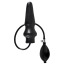 Анальный расширитель Inflatable Latex-Plug, черный - Фото №2