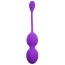 Вагинальные шарики с вибрацией Boss Series Vibrating Kegel Balls 75-00014, фиолетовые - Фото №1