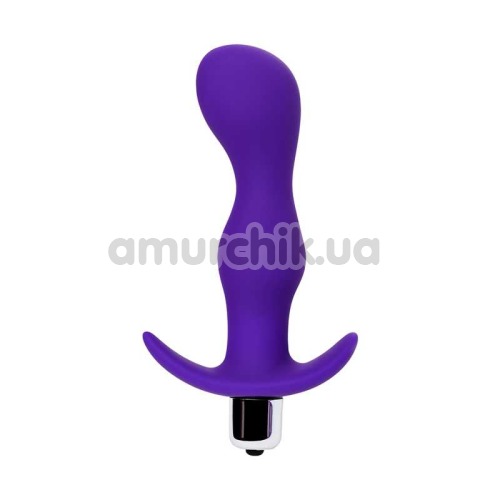 Анальна пробка з вібрацією A-Toys Vibro Anal Plug 761315 L, фіолетова - Фото №1