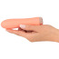 Вибратор Peachy Mini Ribbed Vibrator, оранжевый - Фото №5