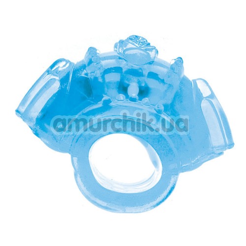 Вибронапалечник для стимуляции клитора G.high Mini Vibrating Fingertip голубой - Фото №1