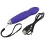 Вибратор Rechargeable Mini Power Vibe, фиолетовый - Фото №2