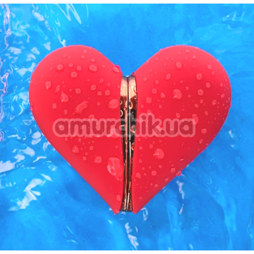 Симулятор орального секса для женщин Xocoon Heartbreaker 2-in-1 Stimulator, красный
