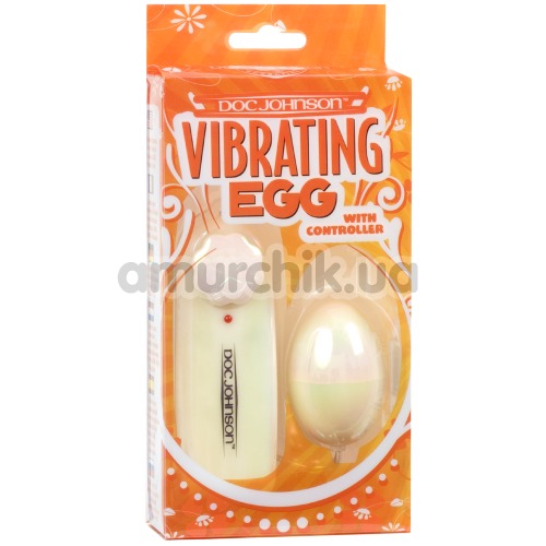 Виброяйцо Vibrating Egg белое