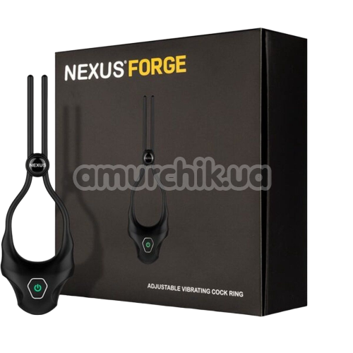 Виброкольцо для члена Nexus Forge, черное