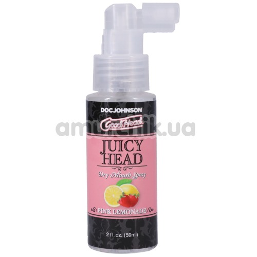 Оральный спрей GoodHead Juicy Head Dry Mouth Spray Pink Lemonade - лимонад, 59 мл