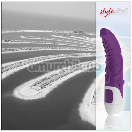 Вібратор Joy-Lite Style Vibe Dubai фіолетовий
