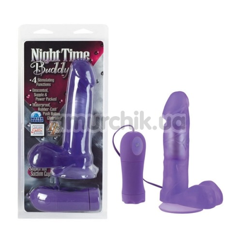 Вибратор Night Time Buddy, фиолетовый