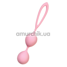 Вагінальні кульки A-Toys Pleasure Balls 764015-2, рожеві - Фото №1