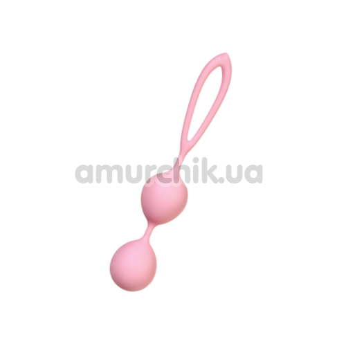 Вагинальные шарики A-Toys Pleasure Balls 764015-2, розовые - Фото №1