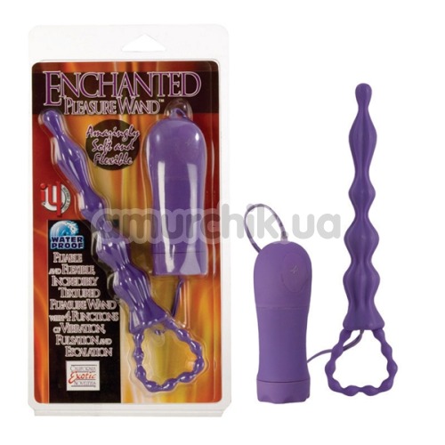 Анальный вибростимулятор Enchanted Pleasure Wand фиолетовый