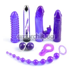 Набор из 7 предметов Imperial Rabbit Kit, фиолетовый - Фото №1