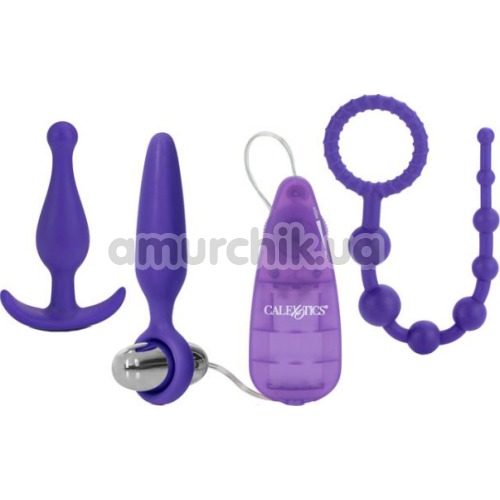Набор из 4 предметов Hers Anal Kit, фиолетовый - Фото №1