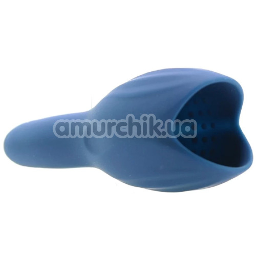 Мастурбатор для голівки члена з вібрацією Renegade Vibrating Head Unit Rechargeable, синій