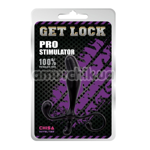 Стимулятор простаты Get Lock Pro Stimulator, черный