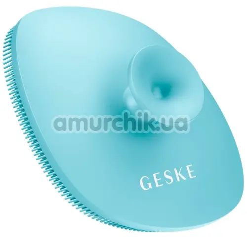 Щітка для обличчя Geske Facial Brush 4 in 1 Suction Mount, бірюзова