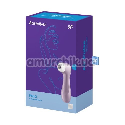 Симулятор орального секса для женщин Satisfyer Pro 2, фиолетовый