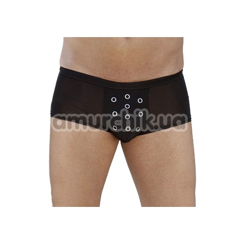 Трусы-шорты мужские Herren Pants (модель 2130122), черные - Фото №1