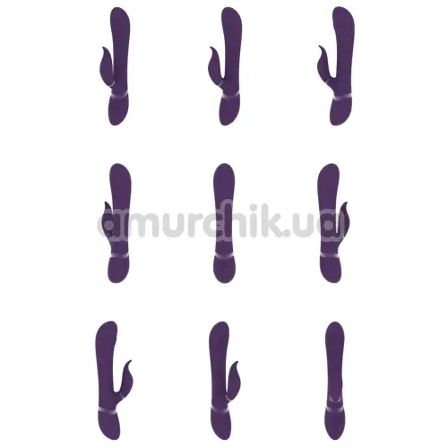 Вібратор з пульсацією Vive Etsu, фіолетовий