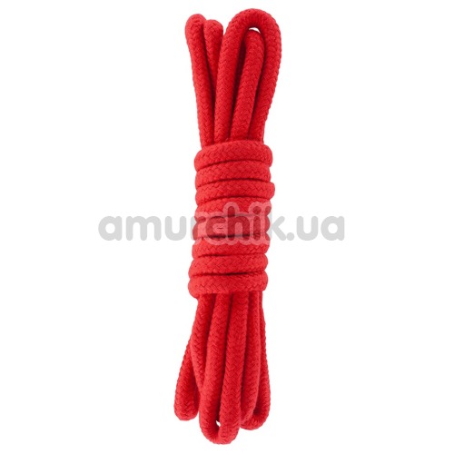 Веревка Hidden Desire Bondage Rope 3, красная - Фото №1