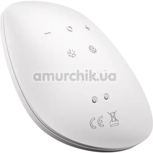Ультразвуковой массажер-маска для лица Geske Sonic Warm & Cool Mask 9 in 1, белый