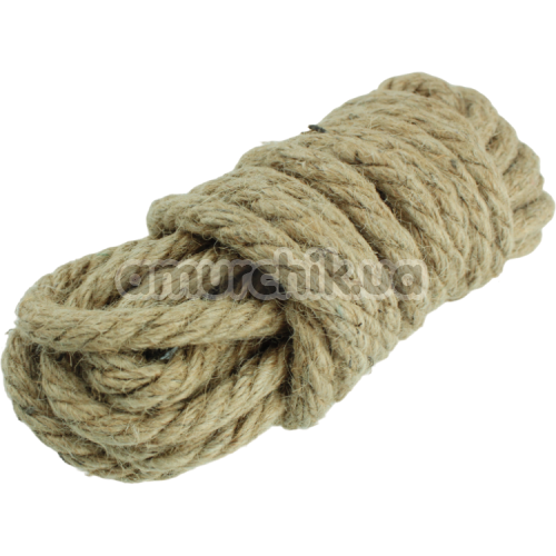 Мотузка BDSM Bondage Rope 5m, коричнева
