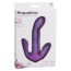 Анально-вагинально-клиторальный вибратор Proposition, фиолетовый - Фото №2
