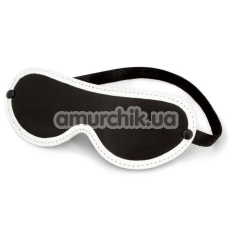 Маска на очі Glo Bondage Blindfold, чорна - Фото №1