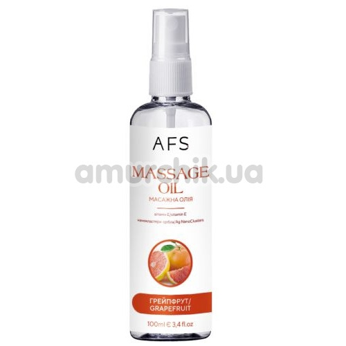 Массажное масло AFS Massage Oil Grapefruit - грейпфрут, 100 мл