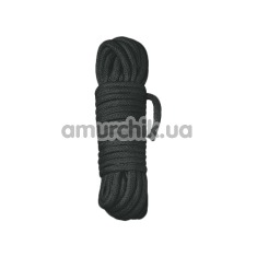 Веревка Shibari Bondage 7 м, черная - Фото №1