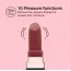Клиторальный вибратор So Divine Amour Lipstick Vibrator, красно-черный - Фото №9