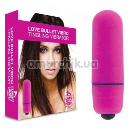 Вибропуля Love Bullet Vibro Tingling Vibrator, розовая