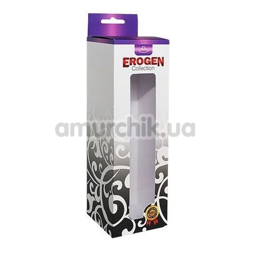 Фаллоимитатор Erolin Erogen Collection с прожилками на присоске 18 см, телесный
