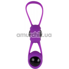 Вагінальні кульки MisSweet Double, фіолетові - Фото №1