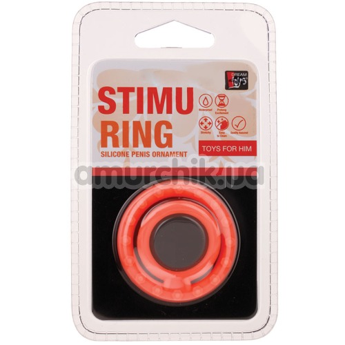 Эрекционное кольцо Stimu Ring Double 20761, 4.5 см