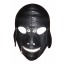 Закрытая маска с молнией и прорезями для глаз Spade, черная - Фото №0