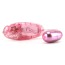 Виброяйцо Basix Rubber Works Jelly Egg, розовое - Фото №2