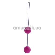 Вагінальні кульки Candy Balls Lux, фіолетові - Фото №1